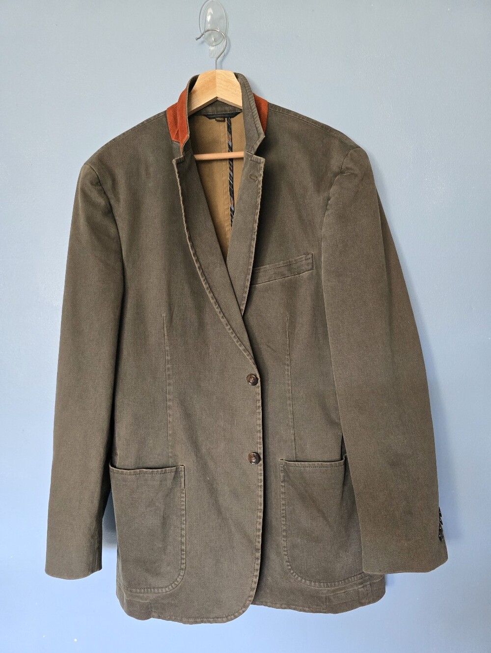 Kroon Men's Green Casual Blazer Jacket Size 40R